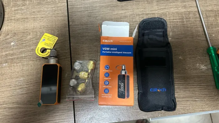 Vacuômetro Elitech mini