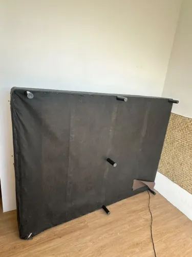 Base de cama de casal ortobom 