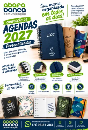 Agenda 2027 Personalizada A5 (14 x 21 cm)
