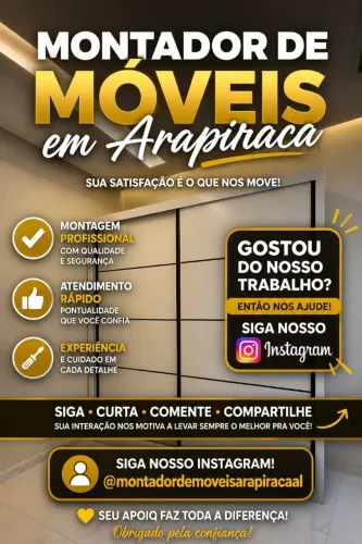Montador de móveis em arapiraca alagoas z