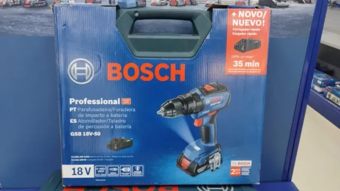 Parafusadeira/furadeira de impacto GSB 18V-50 Industrial