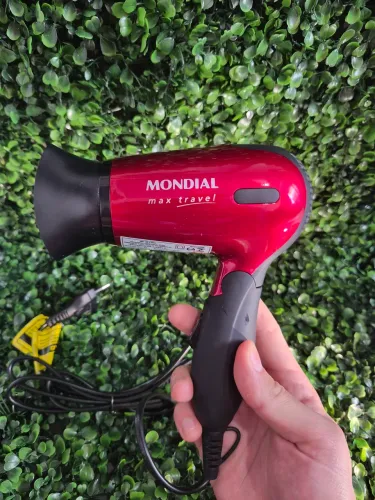 Secador Mondial Max Travel Bivolt Novo na Caixa