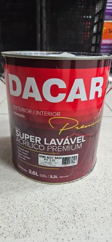 Tinta Acrílica Super Lavável - Dacar