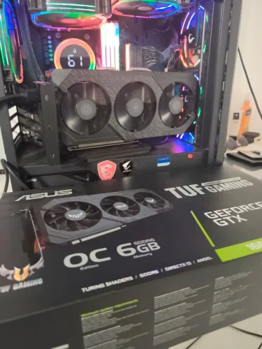 Placa de video GTx 1660 Asus Tuf Gamming