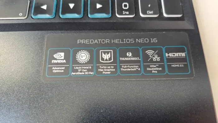 Notebook Acer Predador