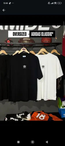 Oversized 100 algodão 