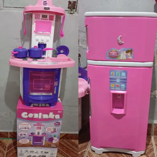 Kit cozinha infantil nova 300$( entrego dependendo