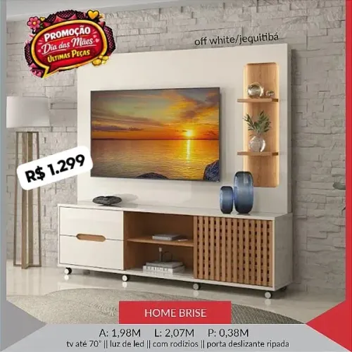 Home Brise , pra tv de 70"