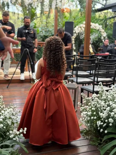 Vestido infantil Daminha ou formatura