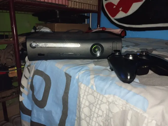 Xbox 360 elite fat preto