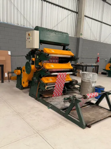 Maquina Flexografica Brasiberica Papel acoplado