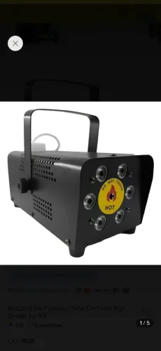 Máquina de fumaça