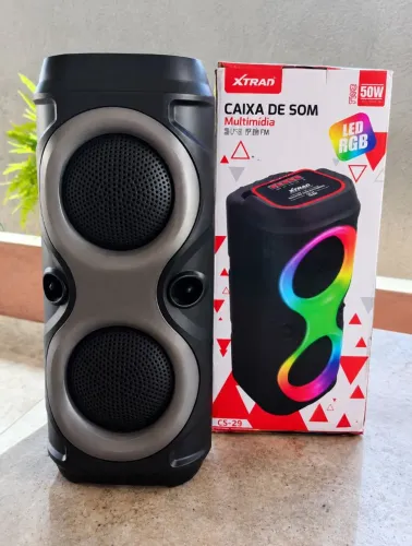 CAIXA DE SOM BLUETOOTH NOVA NA CAIXA