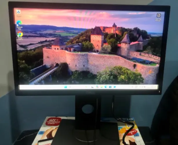 Monitor P2018hc Dell 20p Hdmi,display Port, Vga Preto Bivolt