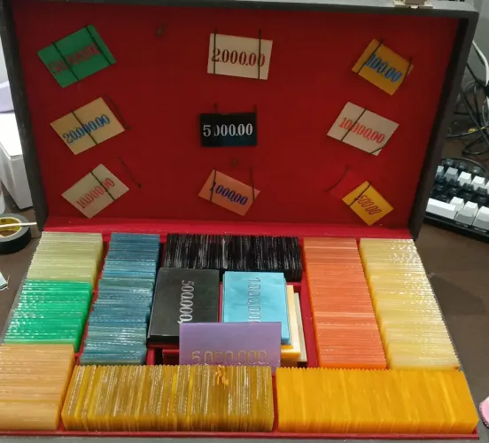 Maleta de fichas de poker