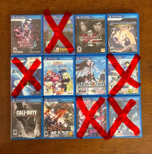 Lote de jogos Ps vita (vendo separado)