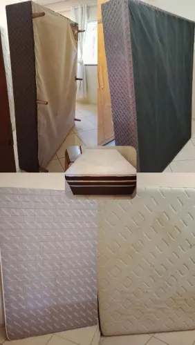 Cama box casal molas ensacadas