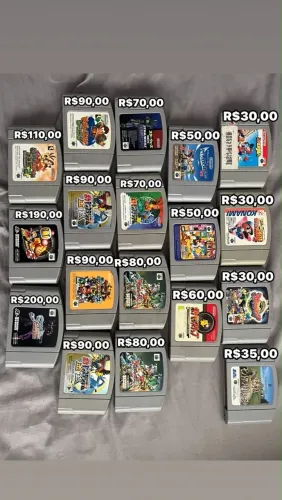 JOGOS PARA N64 e FAMICOM