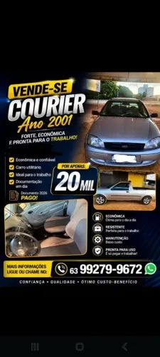 Ford Courier Xl/xl-rs 1.6/ XL 1.6 Flex 2001