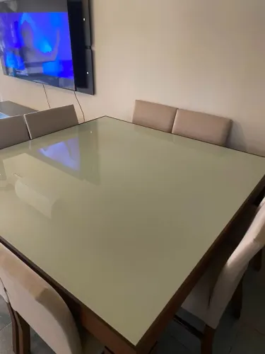 Mesa de jantar Quadrada, 8 lugares (Trevisan)