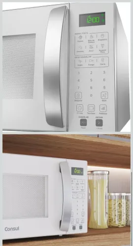 Microondas cônsul 32 litros branco 127 v