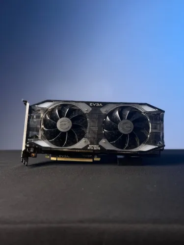 Placa de Vídeo Seminova - RTX 2070 8GB EVGA Black Gaming por R$1.299,00 | 900130