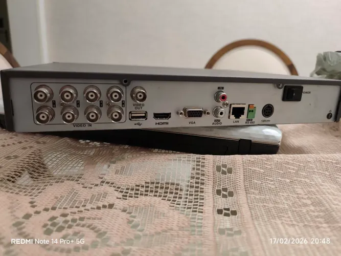 Hikvision Gravador Digital de Vídeo 8 canais