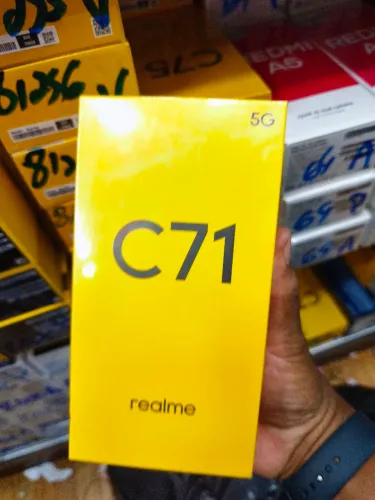 Realme C71 256/16GB. Novo lacrado com garantia e pronta entrega 