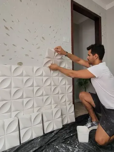 Mestre de Obras e Equipe Construção Reforma Acabamento Revestimento Pintura