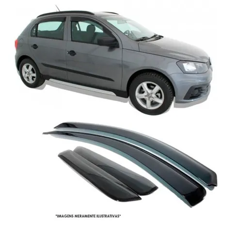 Calha de chuva Defletor Voyage Gol G5 4 P Gol G6 G7