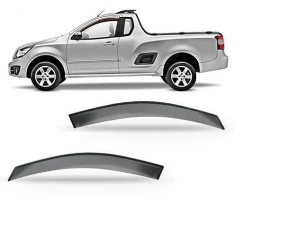 Calha De Chuva Defletor Chevrolet Montana Moderna 2 Portas todos