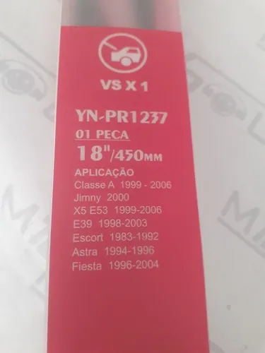 Palheta traseira. Modelos especifico dos carros, na embalagem. Nova. Colocada.