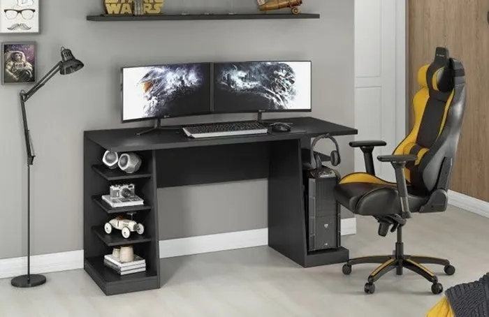 Sala quarto mesa gamer 