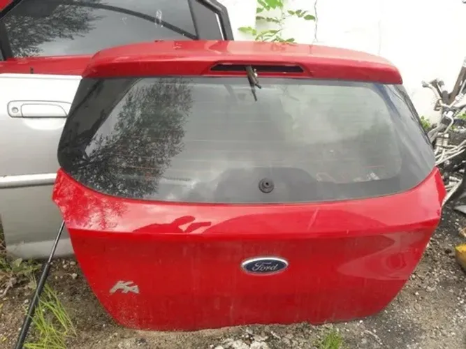 Tampa Traseira Com Vidro Ford Ka 2014 15 16 17 Lisa 