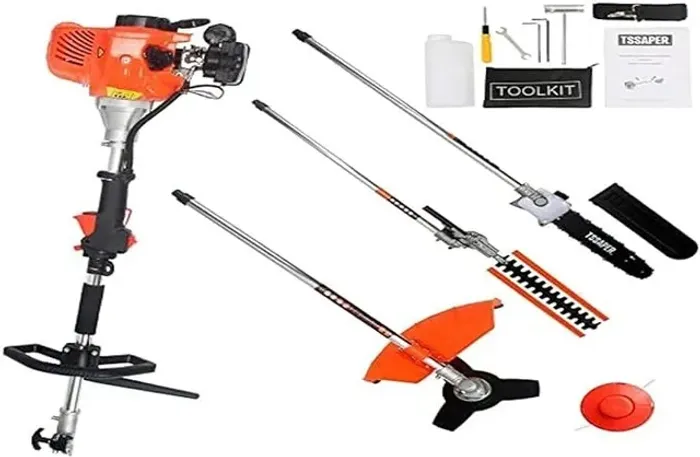 Roçadeira 4 em 1 a Gasolina 52Cc, Modelo Rg52Cc4, Tssaper