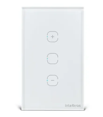 Interruptor Inteligente Wi-Fi Dimmer (1) Tecla Intelbras Branco - parcelado sem juros