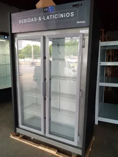  Freezer Espositor auto serviço 2 portas termisa 