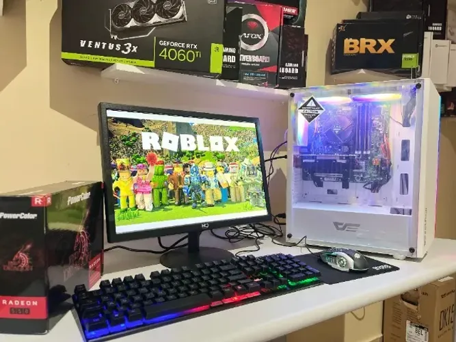 Queima de Estoque! Pc Gamer Completo 1 ano de garantia