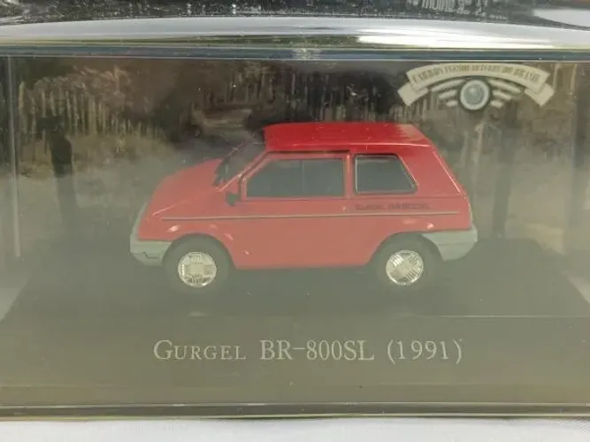 Carros Inesquecíveis Do Brasil Gurgel Br-800 Sl (lacrado)
