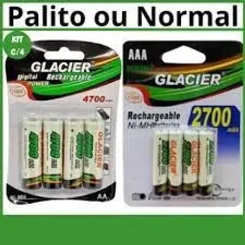 pilha recarregável AA ou AAA-frete grátis