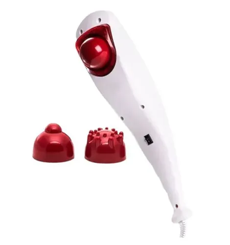Massageador Estético Drenagem Linfática com Infravermelho Ponto de Percussão 02 Níveis de 