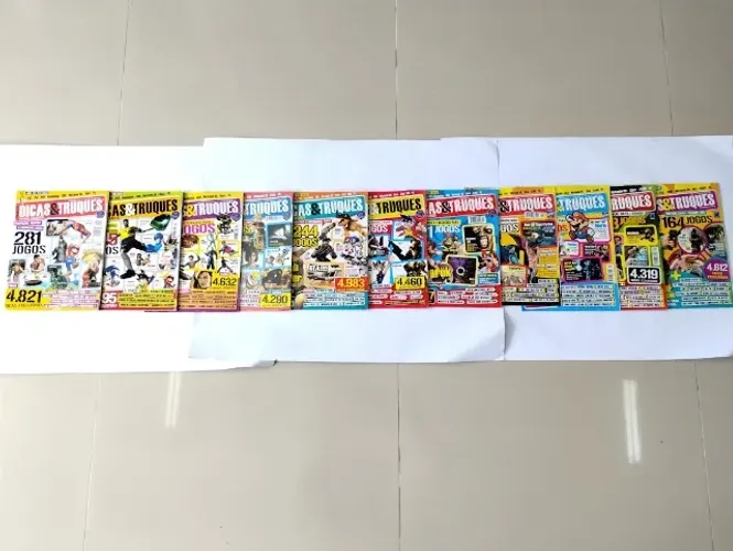Lote 11 Revistas Para Games: Dicas & Truques