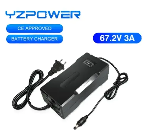 Carregador De Bateria De Lítio 60v 3a Yzpower