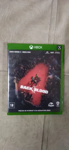 Vendo jogo Xbox one/x back 4 blood