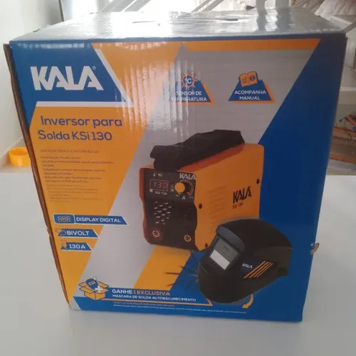 Máquina de solda aceita todos elétrodos com máscara 