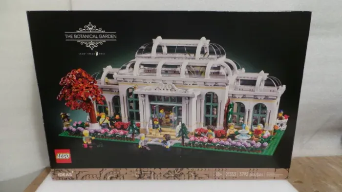 CAIXA VAZIA DO LEGO THE BOTANICAL GARDEN SOMENTE A CAIXA VAZIA!!!