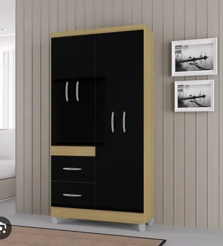 Roupeiro Milão . 1.80 x 90 entrega e montagem grátis em toda campo grande ms ?