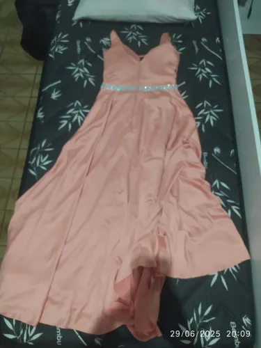 Vestido de festa rosa