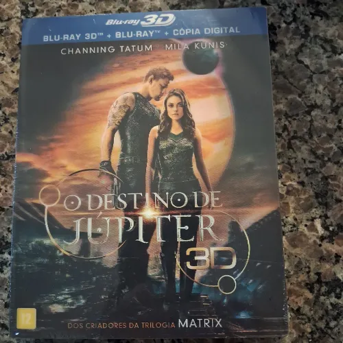 Blu-ray O destino de Júpiter 3D + Blu-ray + Cópia digital Original LACRADO 