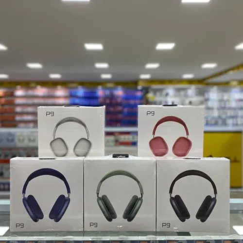 Headphone P9 Estéreo com Graves Potentes Bateria de Longa Duração